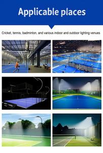 High Power 480W Split Module LED Tennis <b>Flood</b> <b>Light</b> IP66 Outdoor High Mast Lamp For Multi-sport Court Training Venue Lighting - Product Image 5