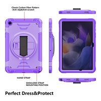 Protección Anticaídas, Antideslizante y Antipolvo para Samsung Galaxy Tab A9Plus A11Plus, para Uso en Servicios Logísticos y de Educación Empresarial