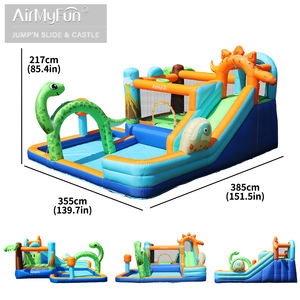 Airmyfun <span class=keywords><strong>gonflable</strong></span> Beach <span class=keywords><strong>Fun</strong></span> Park Kids Jumping Bounce Castle Slide Playground - Product Image 6
