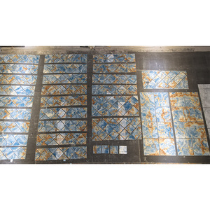 <span class=keywords><strong>Carrelage</strong></span> mural en marbre <span class=keywords><strong>bleu</strong></span> naturel de conception moderne, grande dalle de marbre polie pour la décoration de villa Solution de conception graphique - Product Image 4