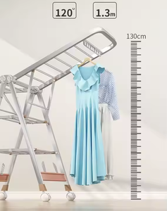 Tendedero de Ropa Moderno Daisy 2025 de 11 m, de Acero Inoxidable, Doble, Multifuncional, con Forma de Mariposa, para Sala de Estar - Product Image 2