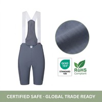 Cuissard de cyclisme personnalisé haut de gamme vert sauge, design sur mesure, certifié OEKO-TEX, faible MOQ, prix direct usine