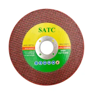 SATC T41A takviyeli 4 inç kesme diskleri 105x1x16mm kesme tekerlekleri aşındırıcı ray kesme disk