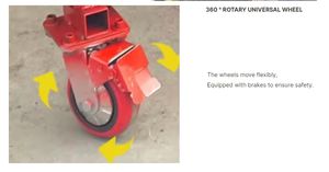 Échafaudage mobile électrique autopropulsé, portable et pliable, échafaudage élévateur pour électricien - Product Image 4