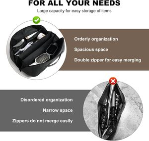 Sèche-cheveux Requin Flex-style <span class=keywords><strong>Dyson</strong></span> <span class=keywords><strong>Air</strong></span>-wrap Brush Double-Couche Accessoires Cheveux Outils Sac De Rangement Voyage Transportant Organisateur Cas - Product Image 5