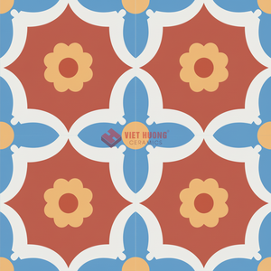 Carreaux de ciment faits main au Vietnam, carreaux de porcelaine imitation béton fournis par l'usine, carreaux de sol en céramique rustiques antidérapants. - Product Image 1