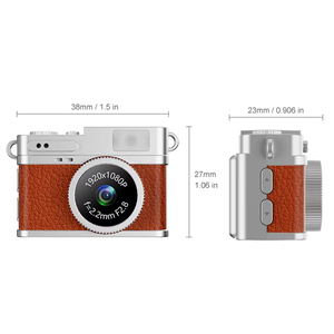Mini Cámara de Video Digital Portátil Jumon, Accesorio Pequeño para Llavero/Collar con Sensor de Imagen CMOS y Almacenamiento en Tarjeta de Memoria - Product Image 1