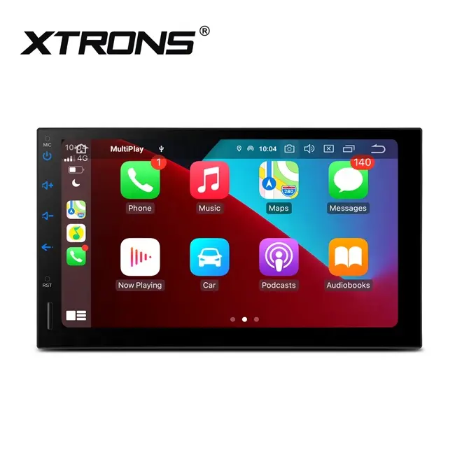 XTRONS 7 inch universal 6GB 128GB double din android car radio auto electronics with Carplay 4G radio para carros
