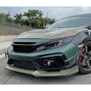 Cubierta de Faro Delantero para Honda Civic, Kit de Carrocería para Honda Civic 10ª Gen FK8 TYPE R, Protectores de Faro, Accesorios para Auto - Product Image 4