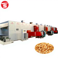 Séchoir à air électrique automatique à bande maillée pour herbes séchées, baies de Goji, dattes, figues, goyaves et citrons