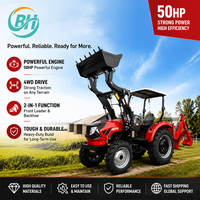 Tracteur agricole 4x4 à vendre : 50HP, 60HP, 70HP, 90HP, 100HP avec chargeur frontal – Prix compétitif pour tracteurs de ferme et de jardin