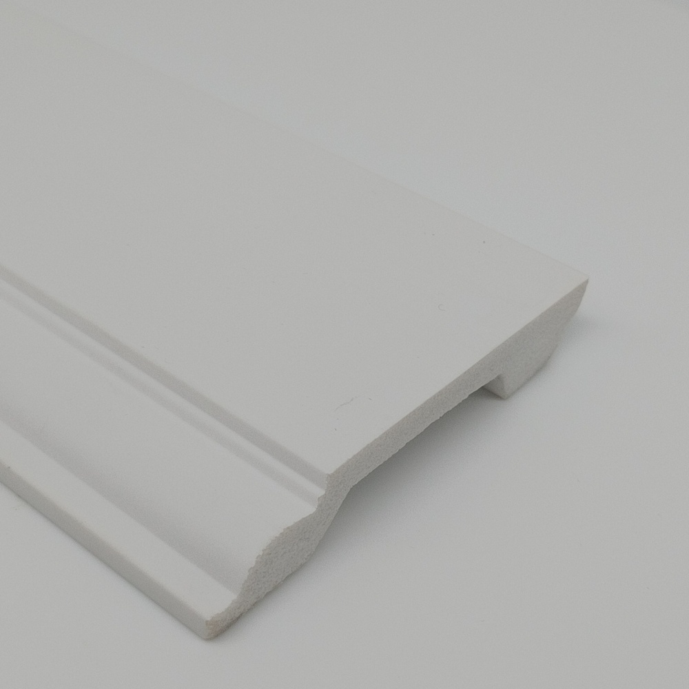 Cornisa Decorativa De Poliestireno - Medidas 75 X 50 X 2000 Mm, Blanco, Para Interior Y Exterior, Estilo Moderno