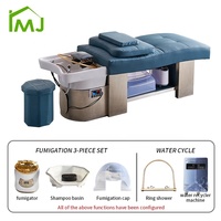 Table de massage pour salon de coiffure Thai Head Treatment Shampooing Bed