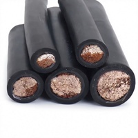 Câble de soudage en cuivre pur super flexible H01N2-D, fil de soudeur en caoutchouc 16mm2 25mm2 35mm2 50mm2, câble d'alimentation industriel basse tension