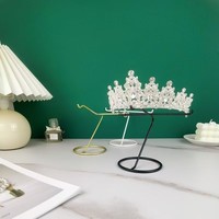 Rak Pajangan Perhiasan Mahkota Besi Lintas Batas, Ornamen, Bando, Penutup Kepala, Kacamata, Rak Display Studio, Penyimpanan Sampel Model 3333