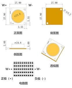 Công suất cao COB 40W 20W 30W siêu sáng RGBW năm màu LED nhiếp ảnh Studio ánh sáng chất lượng tốt tùy biến nguồn nhà máy - Product Image 5