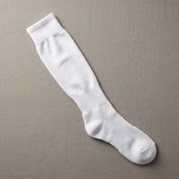 Chaussettes de football montantes personnalisées avec logo, couleur uniforme d'équipe, respirantes et compressives pour l'entraînement et les matchs en équipe