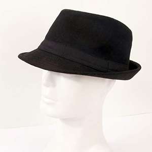 SH-1000 erkek 1920s klasik pamuk kısa ağız Trilby Fedora şapka kadın partiler balıkçılık iş rahat açık sahneler karakter - Product Image 3