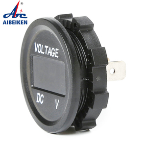 <span class=keywords><strong>Voltmeter</strong></span> LED Digital mobil, <span class=keywords><strong>voltmeter</strong></span> LED anti air 12 v-24 V pengisi daya USB ganda dengan tampilan <span class=keywords><strong>Voltmeter</strong></span> Digital untuk mobil, truk RV - Product Image 3
