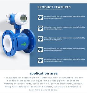 Flowmeter Elektromagnetik DLteren 3 Inci Tipe Terpisah EMF - Product Image 6