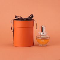 Boîte à tiroirs BRAVO faite à la main haut de gamme personnalisable 75,6g 10,9x9,5x11,7cm avec doublure en éponge enduite, pelliculage brillant, ISO9001, gaufrage UV