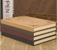 Vente en gros de carnet à couverture rigide en tissu de lin A5 recyclé, journal à pois en papier intérieur épais, planificateur de couverture en tissu personnalisé pour l'école