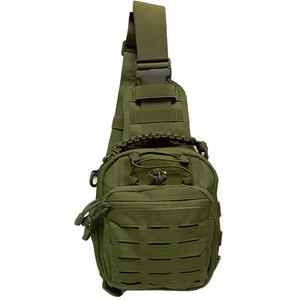 Bolsa táctica de camuflaje perforada con láser de alta calidad, multifuncional, tipo bandolera EDC para caza al aire libre. - Product Image 6