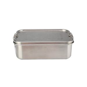 Stainless Steel <b>Lunch</b> Boxes Set 3 Dishwasher Safe Snack Container Lids 304 Condiments Bento <b>Box</b> <b>for</b> <b>Kids</b> Adults - Product Image 5