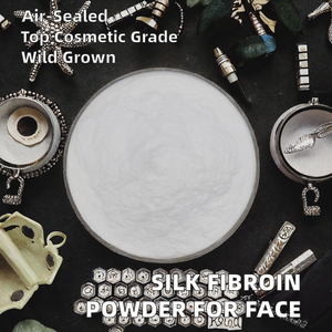 Polvo de Fibroína de Seda Blanca de Grado Cosmético al por Mayor, Extracto Herbal Artificial de Plantas con Vitaminas para el Rostro, Envasado en Tambor y al Vacío - Product Image 2