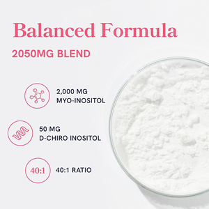 Capsules de poudre de Myo & D-Chiro Inositol pur à marque privée OEM 40:1 – Complément pour l'équilibre hormonal et la santé ovarienne - Product Image 3