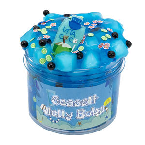 Arcilla de Cristal Transparente de Gran Capacidad para Modelar, con Accesorios de Frutas y Pulpa de Coco, para Niños, Venta al por Mayor - Product Image 3