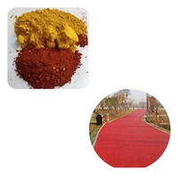 Revêtement de poudre de colorant inorganique