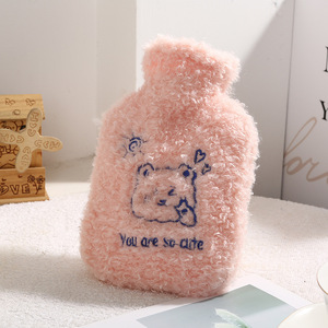 <span class=keywords><strong>Borsa</strong></span> dell'<span class=keywords><strong>Acqua</strong></span> <span class=keywords><strong>Calda</strong></span> in PVC Riempibile con Morbida e Accogliente Fodera Lavorata a Maglia per Terapia del Dolore, <span class=keywords><strong>Borsa</strong></span> Lavabile e Riutilizzabile - Product Image 6