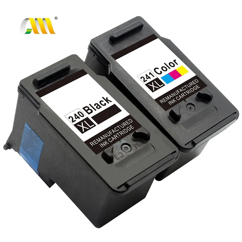 240 240XL cartouche d'encre remanufacturée pour Canon PIXMA MG2120 241 241XL cartouches d'encre d'imprimante CL-241XL PG-240XL