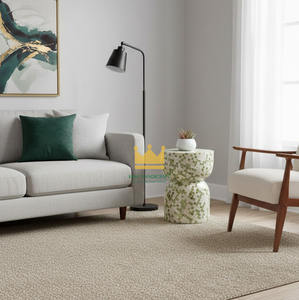 Tabouret de table moderne réglable très demandé avec accents en nacre et design en coquille de Capiz blanche pour chambre à coucher, prix d'usine - Product Image 4