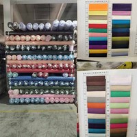 Tissu satiné brillant 100 % polyester, anti-statique, anti-boulochage, teint, en microfibre sergé imprimée, pour la mémoire des voitures des filles, directement de l'usine