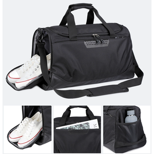 Logotipo personalizado de gran capacidad, portátil, multifuncional, Camping, impermeable, gimnasio, deportes, bolsa de lona, viaje, gimnasio al aire libre, bolsa de Fitness - Product Image 3