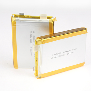 แบตเตอรี่เซลล์กึ่งแข็งแรงดันสูง 146386  ปล่อยประจุเร็ว 1C 3.7V 3.8V ความหนาแน่นพลังงานสูง สำหรับ FPV UAV รถบังคับวิทยุ - Product Image 1