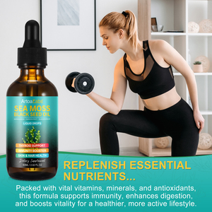 100% 天然液体ドロップシーモスエキスブラックシードオイルアシュワガンダシーモスブラックシードオイルドロップ - Product Image 3