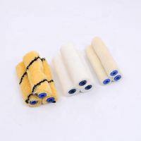Brosse à rouleau de peinture en fibre de polyester de haute densité pour la décoration de la maison