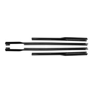 Faldas laterales negras brillantes de ABS, faldas laterales de parachoques de estilo <span class=keywords><strong>B</strong></span> para <span class=keywords><strong>BMW</strong></span> 7 Series G70 2023-IN G70, faldas laterales - Product Image 1