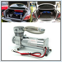 Pompe à air pour pneus de voiture 12V haute puissance 200psi, accessoires de voiture, compresseur d'air portable, argent