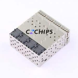 SFP 2007394 2X4Y+ Optical Module Connector Through hole Component (THT) Connector Case (Cage) SFP+ 8 With Post - Product Image 2