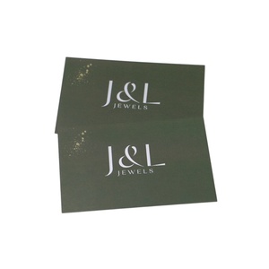 Tarjeta de Visita Personalizada de 120x100 mm, 450 g/m², Laminación Mate Plateada, Mensaje de Regalo, Baby Shower, Venta al por Mayor, Reseñas de Clientes, Joyerí<span class=keywords><strong>a</strong></span>, Forma Personalizada - Product Image 1