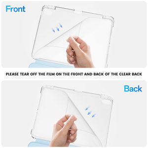 <span class=keywords><strong>Funda</strong></span> Desmontable Deslizante para Tablet con Carcasa Trasera Transparente para <span class=keywords><strong>iPad</strong></span> A16 11 2025 y <span class=keywords><strong>iPad</strong></span> 10.ª Generación 10.9 - Product Image 2