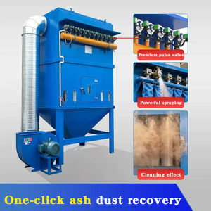 Bộ thu bụi mới cho phân bón gốm nhựa tạo hạt hội thảo 99.99% lọc hiệu quả thép carbon xây dựng - Product Image 4