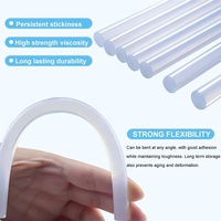 10 bâtons de colle chaude transparents, taille standard, colle extra puissante pour bricolage, artisanat, réparations générales, décorations pour la maison