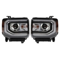 1 paire de phares de pare-chocs avant de remplacement pour GMC Sierra 2016 2017 2018
