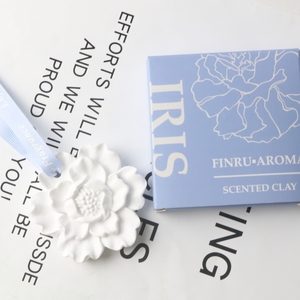 Bán Buôn Treo Xe Tủ Quần Áo Làm Mát Không Khí Hoa Mẫu Đơn Hoa Thơm Gốm Hương Thơm Thạch Cao Nhà Hương Thơm Tinh Dầu Khuếch Tán - Product Image 3