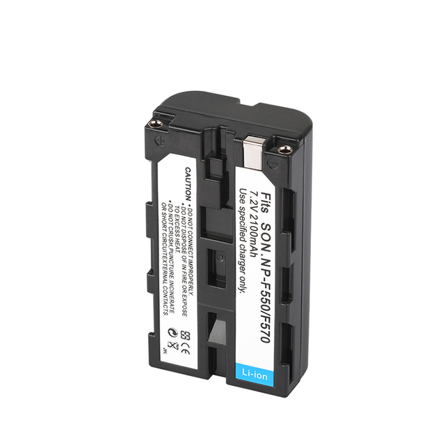 JHTC 2100mAh Solid State Battery for NP-F550/F570-6000 Cycles Power Tools & Consumer Electronics